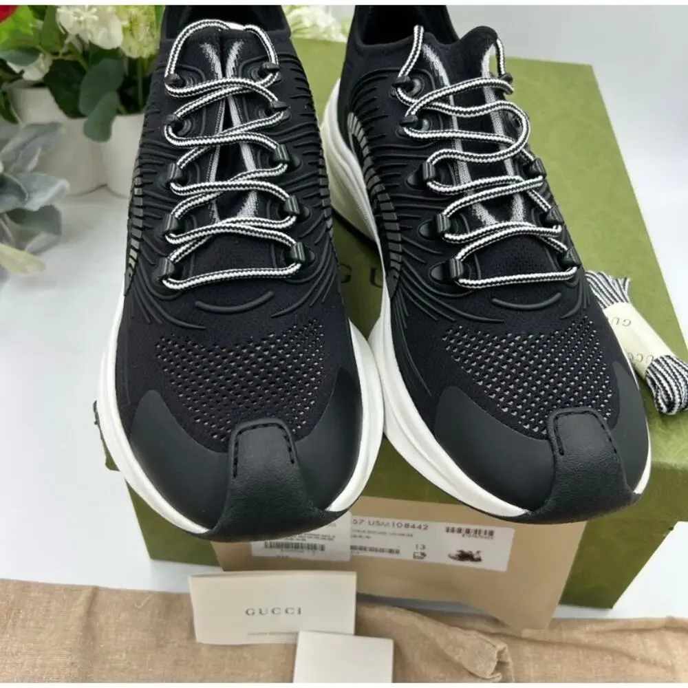 Men's Gucci interlocking G run trainer size 13 made in Italy